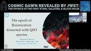 The epoch of Reionization dissected with quasar spectra (R) ▸ Valentina D'odorico (OAT-INAF)