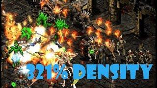 Insane Corrupted Map 321% Density! Project Diablo2 Wolfbarb