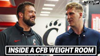 Inside A CFB Weight Room & Strength Program w/ Cincinnati’s Niko Pal