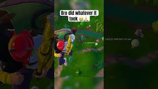 Bro risked it for me  #fortnite #shorts #fortniteshorts