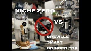 No Distribution Series | Niche Zero Vs Breville Smart Grinder Pro! | With La Marzocco Linea Mini!