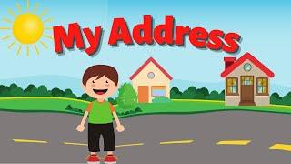 My Address | Educational Video for Kids | Preschool | Kindergarten | Elementary