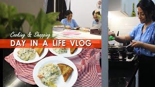 Day in the Life of an Indian Homemaker | Cooking Healthy Meals | Shopping & Cooking vlog