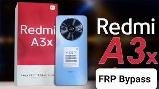 Redmi A3X FRP bypass google account