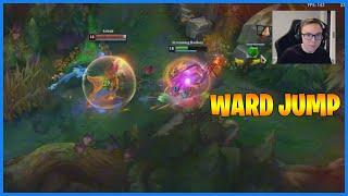 Thebausffs "500IQ" ward jump - LoL Daily Moments Ep 2099