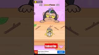 hide and  seek cat escape | Gorilla is the real goat  | #trending #gaming #shorts #hideandseek