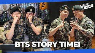 Freshly discharged BTS members share vivid stories from their time in the military