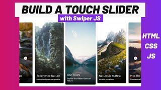 Build a responsive Touch Slider for Mobile and Desktop - with Swiper JS