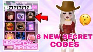 HOW TO GET ALL 6 NEW *SECRET* CODES AND FREE VIP IN DRESS TO IMPRESS 