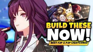 THESE ARE THE BEST LIGHT CONES TO BUILD! Best F2P & P2P Light Cones for EVERY Path - Honkai