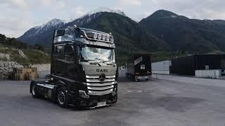 Die Mercedes-Benz Actros Edition 2 bei Transporte Gabl.