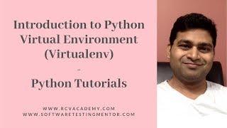 What is Python virtualenv? - Python Behave Tutorials