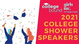Girls Inc. of Orange County's 2021 College Bound Speakers