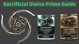 Warframe [GLAIVE PRIME] NO RIVEN MOD ONE SHOT ONE KILL STEEL PATH