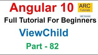 Angular 10 Tutorial #82 - ViewChild Tutorial | Angular 10 Tutorial For Beginners