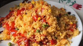 Кус-кус с овощами как приготовить.Couscous.