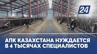 АПК Казахстана нуждается в 4 тысячах специалистов