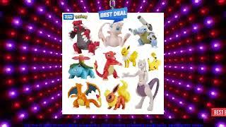 3256803182621295 Pokemon 4 13Cm New Cartoons Movie Anime Figure Pikachu Mewtwo Charmand