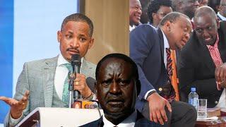 "MIMI NILIJUA UHURU NI CONMAN!" BABU OWINO'S FLAMING REACTION TO RUTO CABINET RESHUFFLE