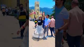 Cute couple#cute #couple #trip #shimla #dance #public #reaction #new #dress #love #shorts #viral