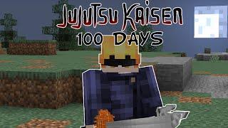 I Played Minecraft Jujutsu Kaisen For 100 DAYS… This Is What Happened