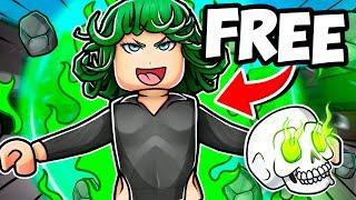 Using FREE TATSUMAKI for The FIRST TIME in The Strongest Battlegrounds.. (UPDATE)