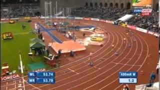 Women's 400m Hurdles at Stockholm Diamond League, (SWE) 2015