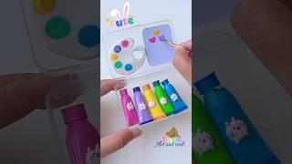 DIY mini color set (minutes craft) #shorts #tonniartandcraft #craft #diy #love #art