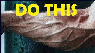 20 MINUTE WORKOUT to get veins to pop out of your arms fast
