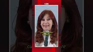 CRISTINA KIRCHNER LE HABLÓ A UNA MUJER QUE APARECIÓ EN C5N