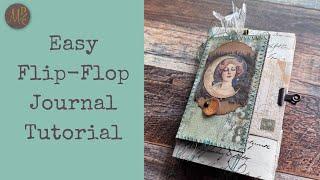 How to make a Flip-Flop Journal using Recycled Packaging