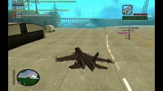 GTA San Andreas Su-37 3d Vectoring test