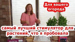 Самый лучший стимулятор для растений, что я пробовала "ЭПИН"