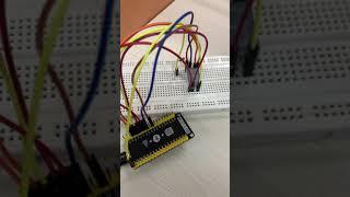 Displaying a number on seven segment display using ESP32