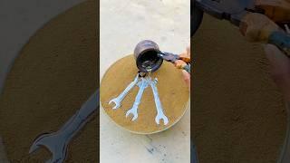 Metal casting Ep 14 | making wrench  | Molding