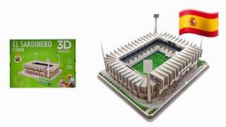 El Sardinero stadium 3D Puzzle by Eleven Force® - Step by Step