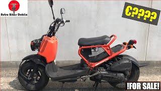 Honda Zoomer 50 Orange - Honda zoomer 50zoomer in orange?-  Honda zoomer 50 -  (ride & review)