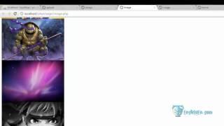 04 Make a image gallery website using PHP and Mysql- Showing uploaded Images