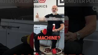 What machine is best for applying Adhesion Promoter Polish (APP)?