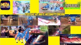 Test hiệu ứng tấn công | Zacian | Mega Huyền Thoại | Pokemon 6v6