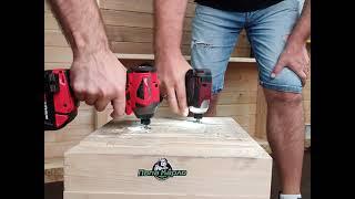 Аккумуляторный импульсный винтоверт Milwaukee M18 FUEL FID2-0X против Makita DTD172