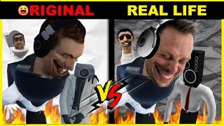 The Best Funny Tik Tok Skibidi Toilet Original VS In Real Life (part 26)