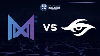 Nigma vs Secret - Map1 | Ru-VODs | WePlay! Mad Moon