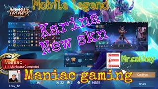 Karina new skin blood moon@lets play