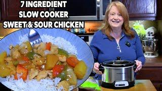 7 INGREDIENT DUMP & GO SLOW COOKER SWEET & SOUR CHICKEN