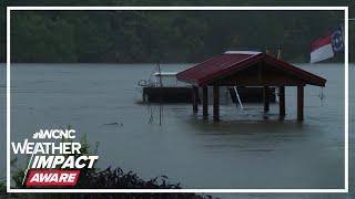 Officials warn residents near Lake Lure in NC to evacuate in wake of Helene