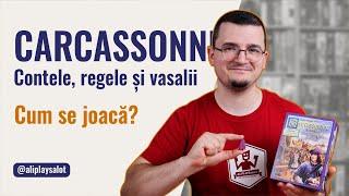 Cum se joacă Carcassonne: Contele, regele și vasalii (Oxygame) | Tutorial oficial de Ali Plays a Lot