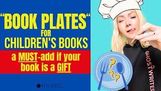 BOOK PLATES for Children's Books - a MUST add if your book is a GIFT | Eevi Jones