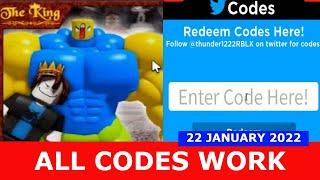 *ALL CODES WORK* [THE KING UPDATE] Mega Noob Simulator ROBLOX  | January 22, 2022