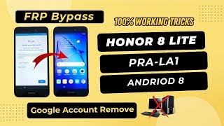 Honor 8 Lite frp bypass without PC | Honor PRA-LA1 Google Account Remove